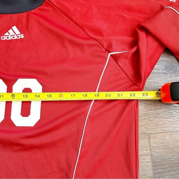 Adidas Soccer Goal Keeper Jersey Red Size Medium - Picture 4 of 7